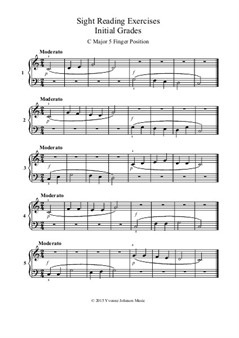 Sight Reading Exercises-Initial Grades