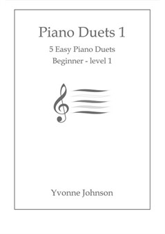Piano Duets Bk.1 - 5 Easy Duets For Beginner - Level 1